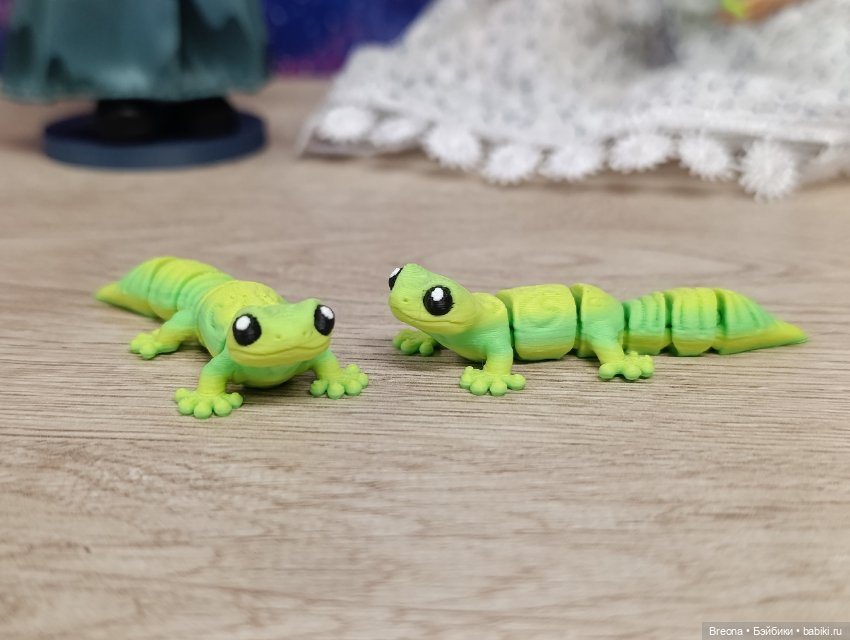 Микрозвери: гекон новый — Коллекционные фигурки