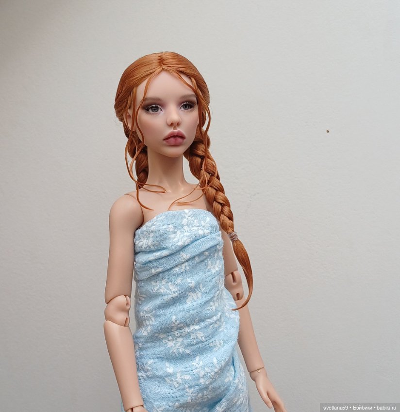 Паричок для больших девочек Е.Акимовой и птички Лоры от И.Кузиной (фото 9)