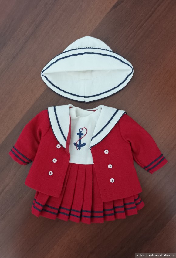 Костюм в морском стиле — Одежда для кукол