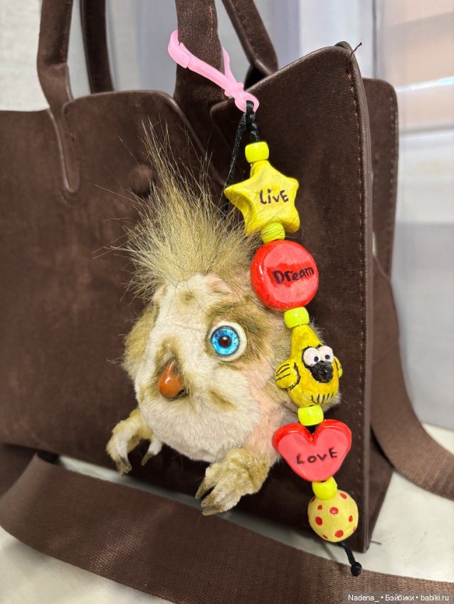 Брелки - птицы — Авторские игрушки (фото 5)