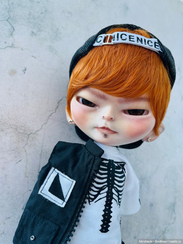 Кастом куклы блайз мальчик (фото 5)