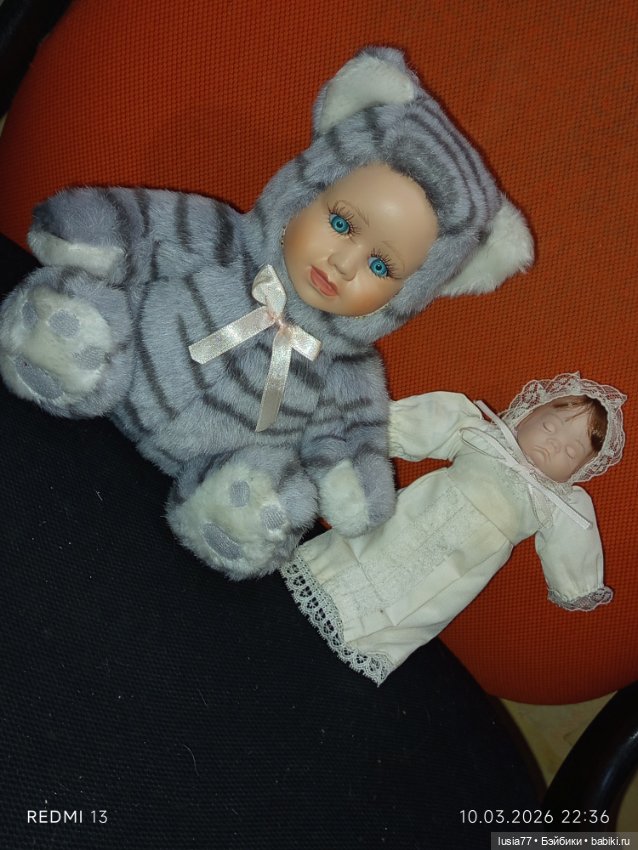 Фарфоровые куколки, малышки из Германии