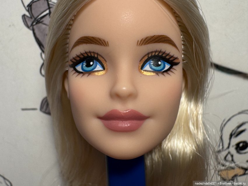 Голова Барби Милли из конструктора №3 (фото 6)