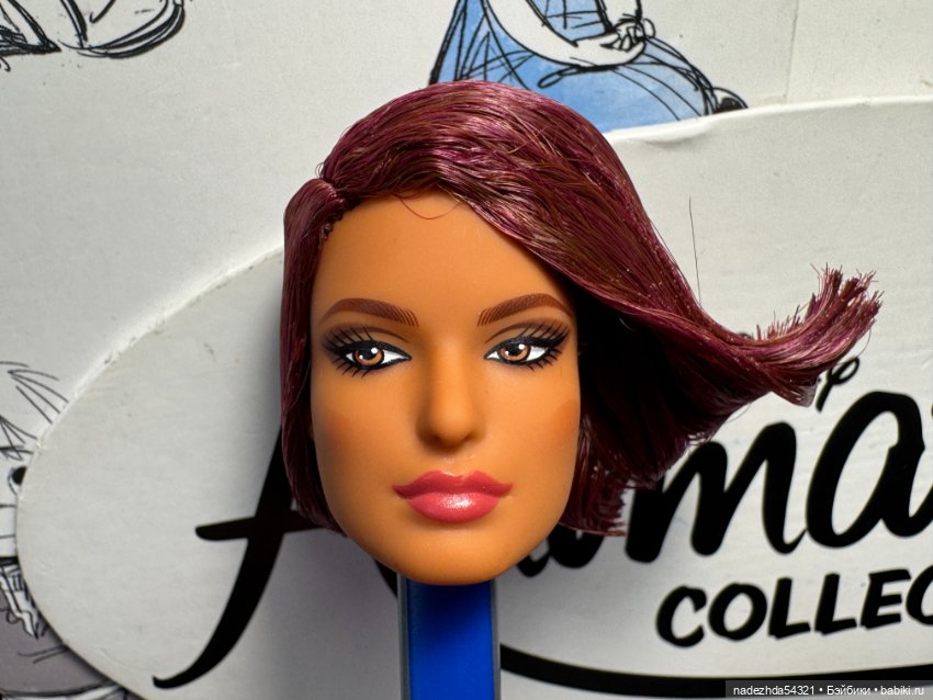 Голова Барби Мермейд из конструктора №1