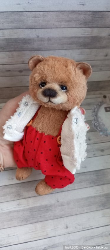 Медвежонок Коржик — Авторские игрушки (фото 4)