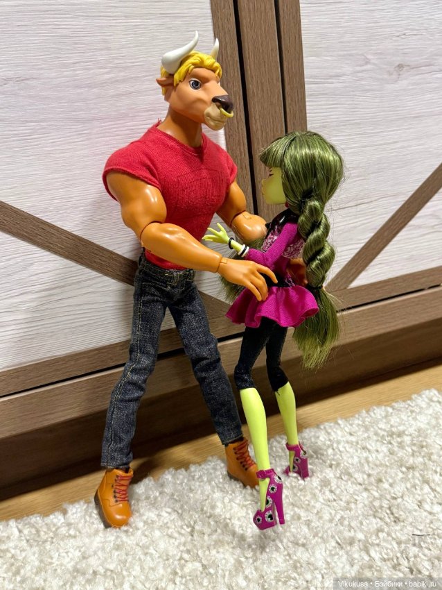 Monster High SDCC Manny Taur & Iris Clops, редкая коллекция (фото 4)