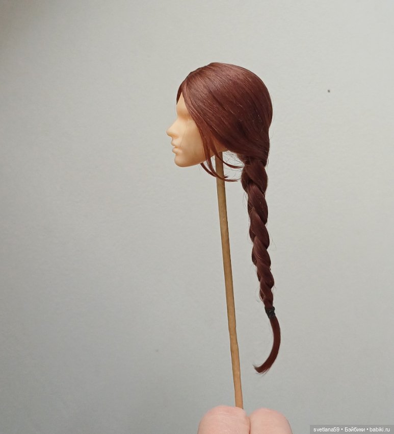 Паричок из козочки для Лили от 𝔸𝕞𝕚𝕔𝕦𝕤 𝕕𝕠𝕝𝕝𝕤 ๑ Куклы Амикус ๑ (фото 4)