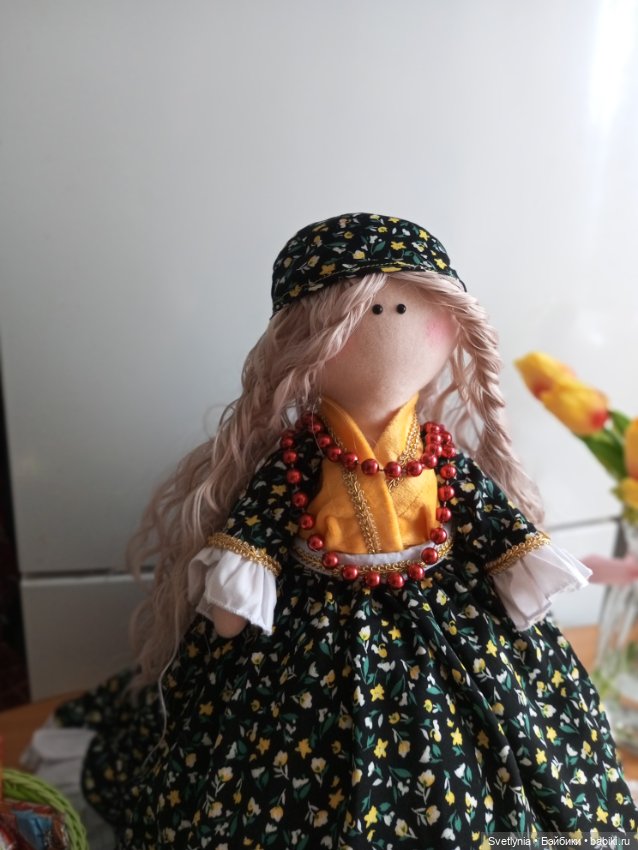 Чайная барышня — Авторские игрушки (фото 3)