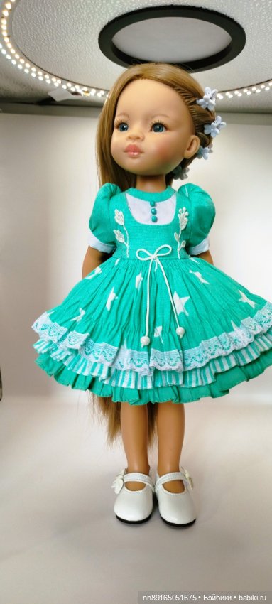 Платье для кукол Паола Рейна 32-34 см (фото 7)