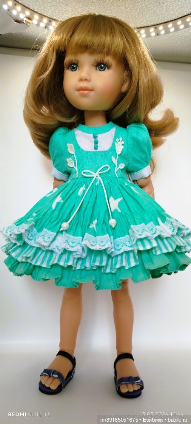 Платье для кукол Паола Рейна 32-34 см (фото 6)