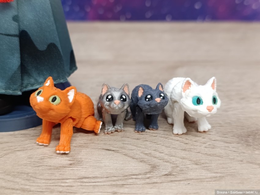 Микрозери: кошки — Коллекционные фигурки (фото 6)