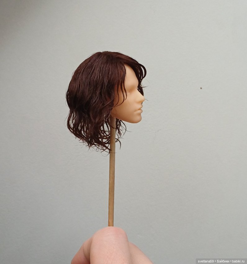 Паричок из козочки для Лили от 𝔸𝕞𝕚𝕔𝕦𝕤 𝕕𝕠𝕝𝕝𝕤 ๑ Куклы Амикус ๑ (фото 5)