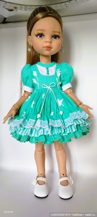 Платье для кукол Паола Рейна 32-34 см (фото 5)