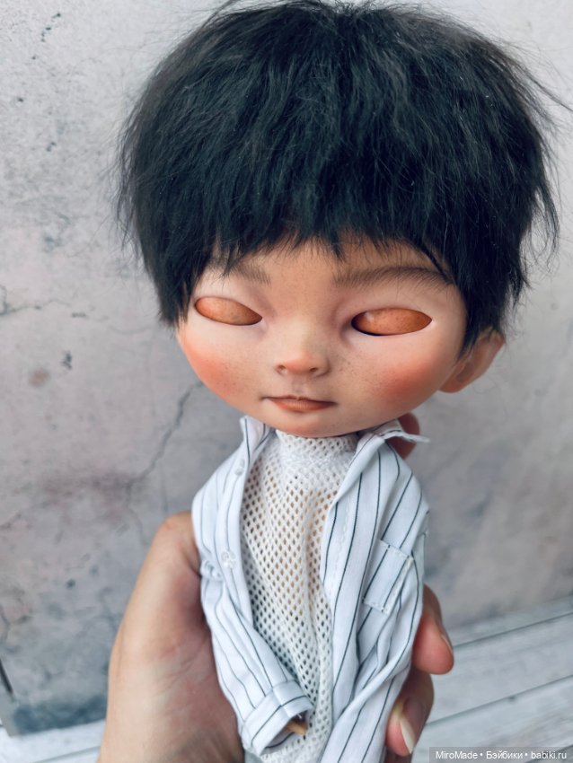 Авторская шарнирная кукла блайз Марк (фото 4)