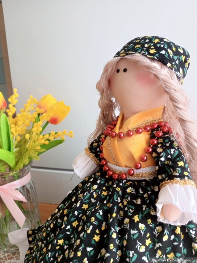 Чайная барышня — Авторские игрушки (фото 2)
