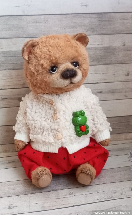 Медвежонок Коржик — Авторские игрушки