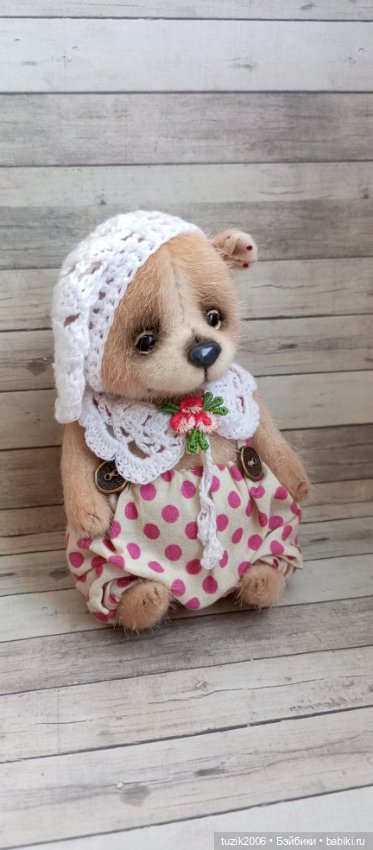 Мишка Берта — Авторские игрушки (фото 3)