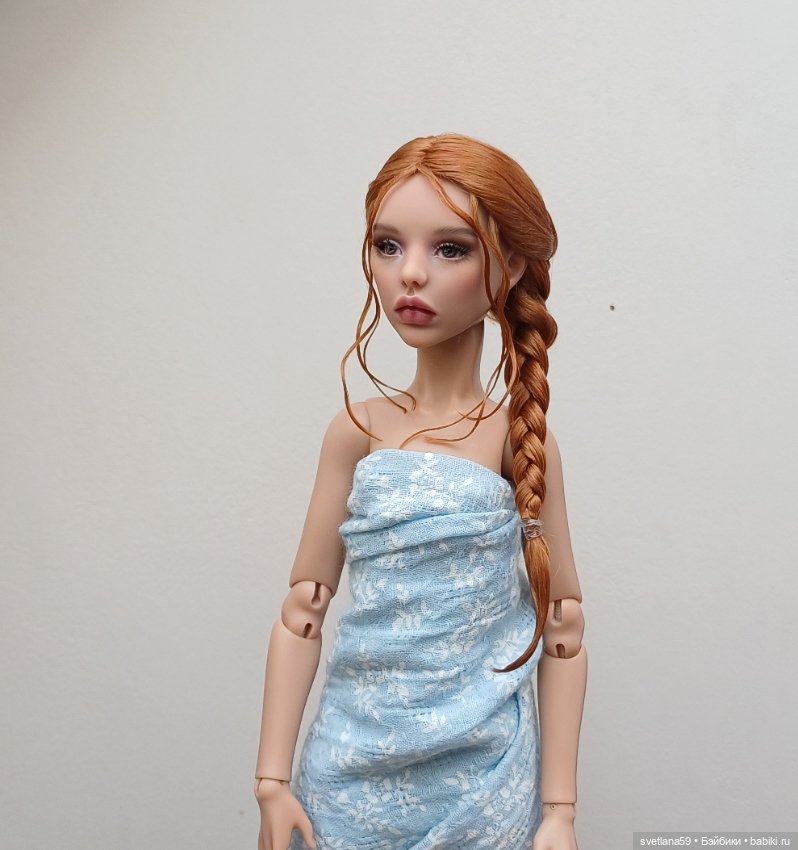 Паричок для больших девочек Е.Акимовой и птички Лоры от И.Кузиной (фото 10)