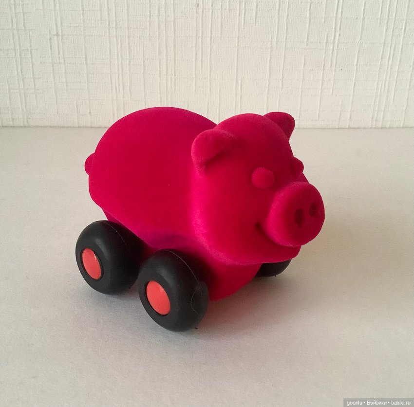 Бархатная свинка — Игрушки для детей (фото 3)