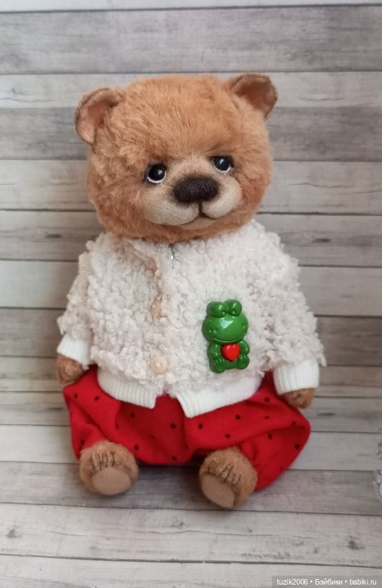 Медвежонок Коржик — Авторские игрушки (фото 2)