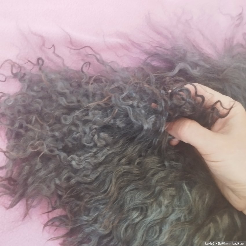 Шкурка для кукольных волос