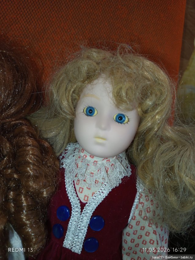 Кукла 🌿 фарфоровая девочки куклы много разные🌿 Германия (фото 3)