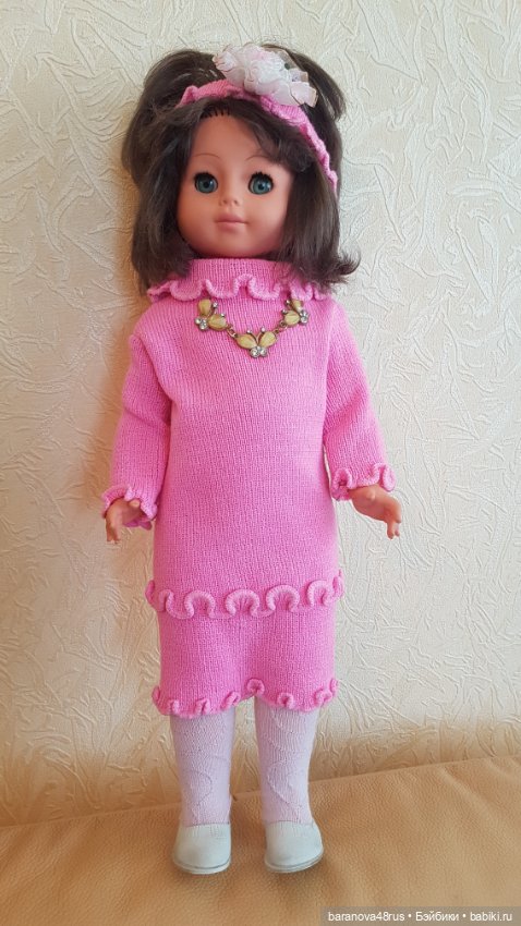 Куколка-красавица Сони (Раунштайн) Винтаж ГДР в родной одежде и обуви с приданным (фото 4)