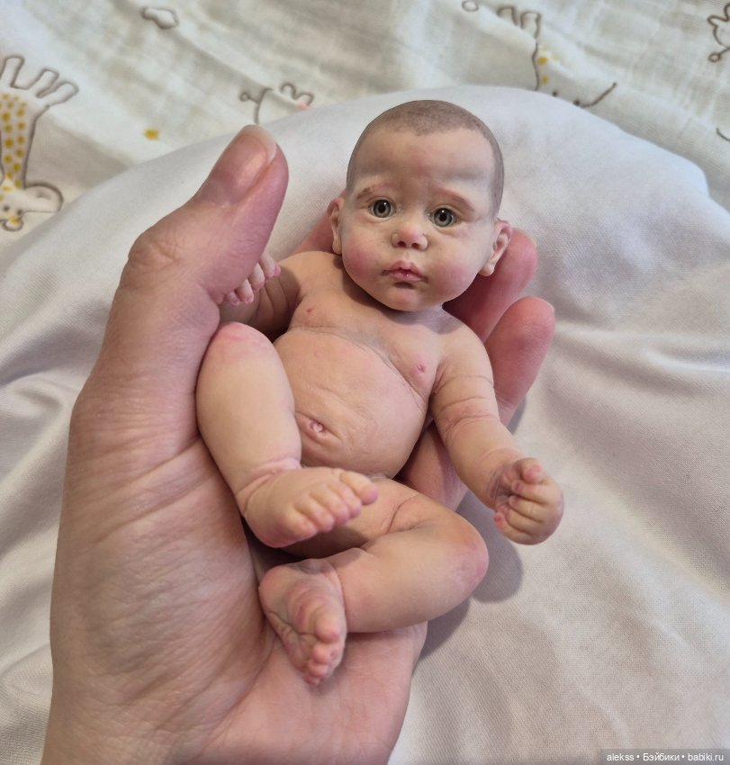 Силиконовая малышка — Авторские куклы (фото 5)