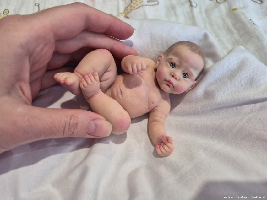 Силиконовая малышка — Авторские куклы (фото 3)