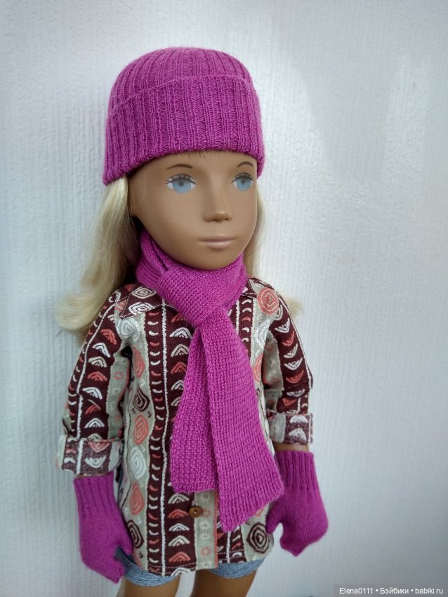 Вязаный комплект для Саши Sasha Morgenthaler (фото 4)