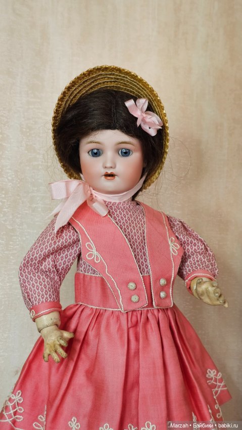 Антикварная куколка от Handwerck & Simon&Halbig (фото 3)