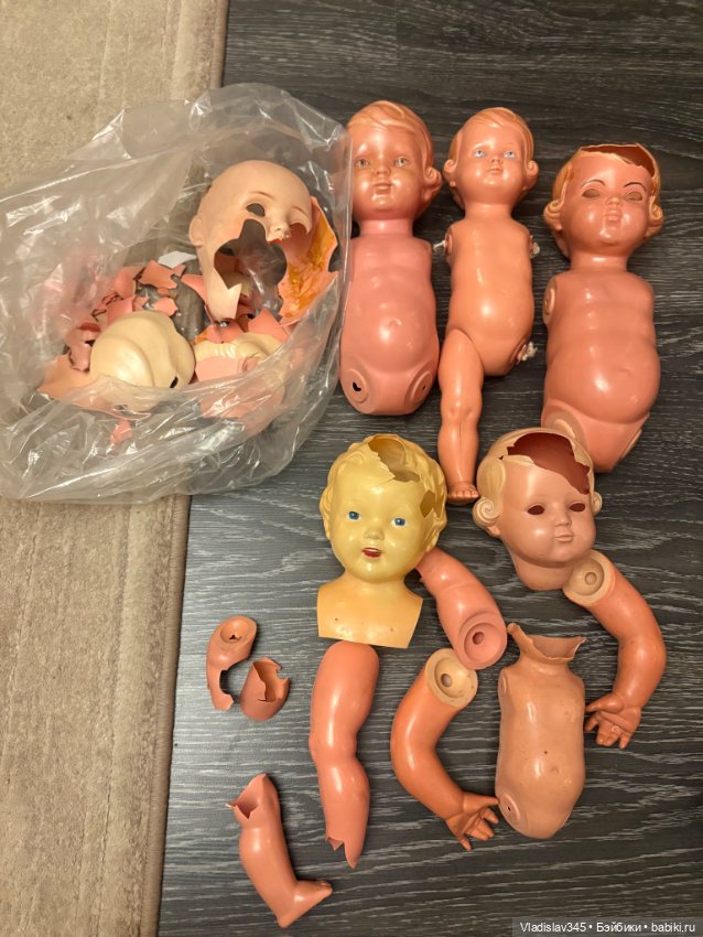 Лот целлулоида в ремонт — Винтажные куклы и игрушки детства (фото 9)