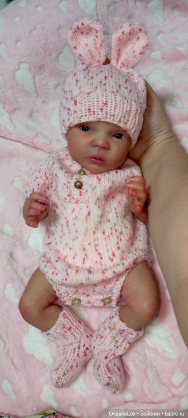 Нежный комплект для реборн (фото 2)