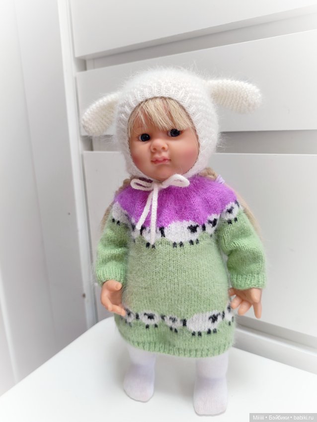 Комплект одежды Овечки 2 для кукол Вихтель Wichtel (фото 3)