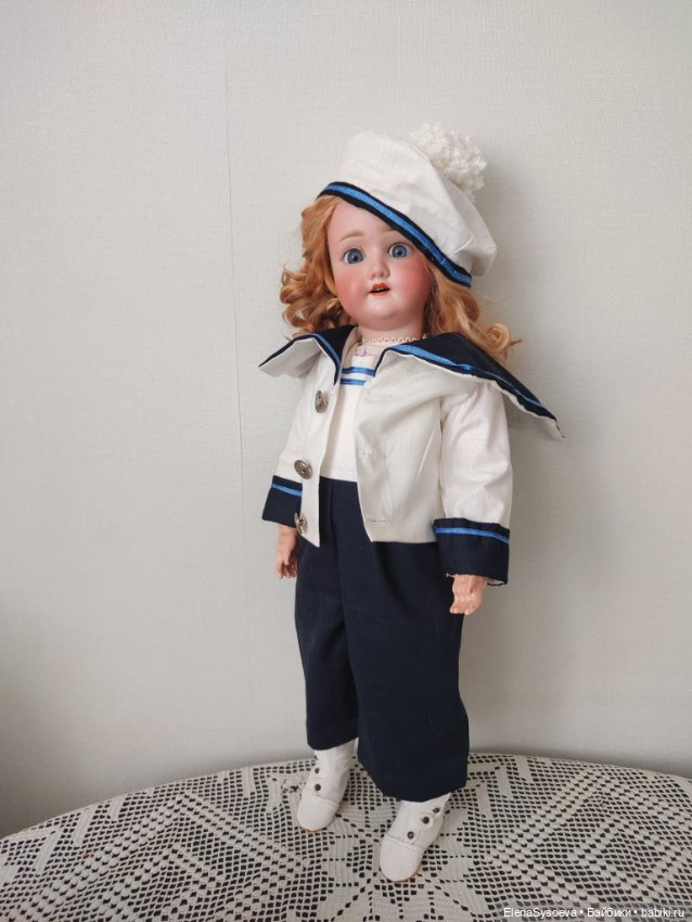 2 матросских костюма для куклы мальчика (фото 6)