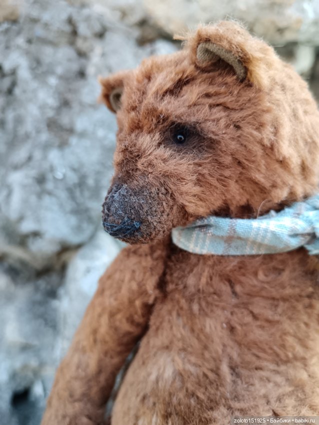 Мишка тедди ручная работа авторский коллекционный (фото 4)