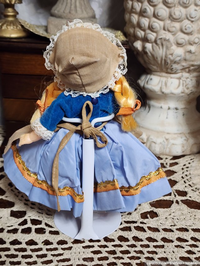 Винтажные куколки для американского рынка. Маркировка на затылке Ginny, 1973г