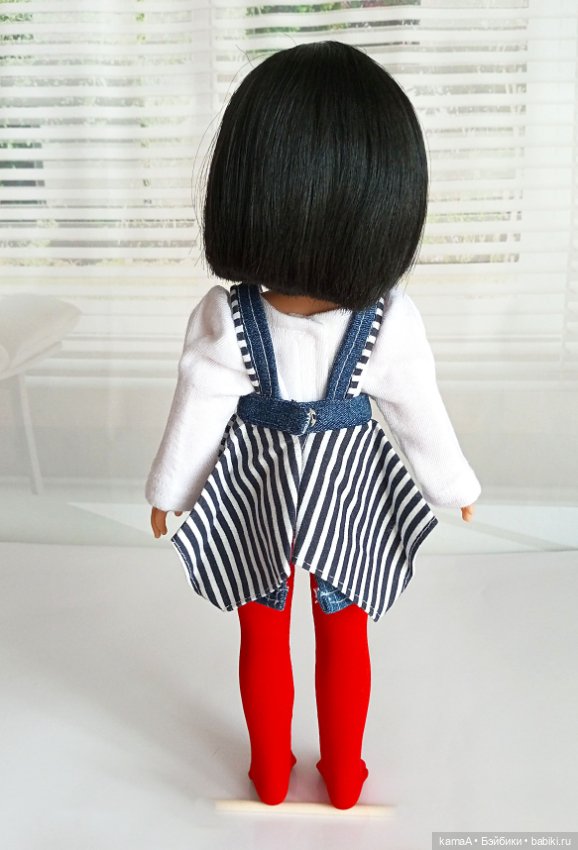 Джинсовый наряд для куклы Паола Рейна (фото 3)