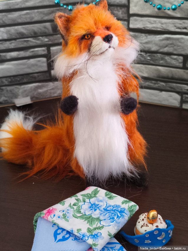 Пасхальная лисичка — Авторские игрушки (фото 6)