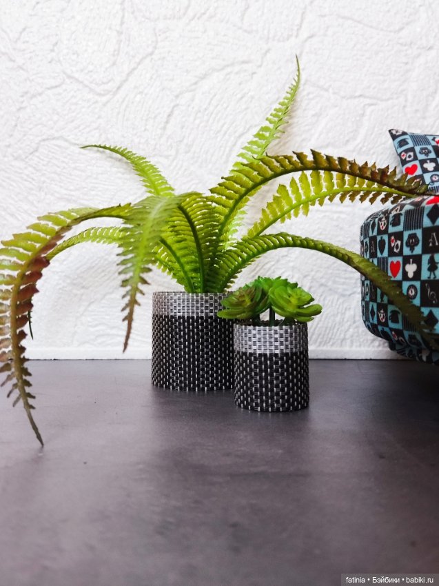 Комнатные растения для кукольного интерьера 1:6/1:4 (фото 3)
