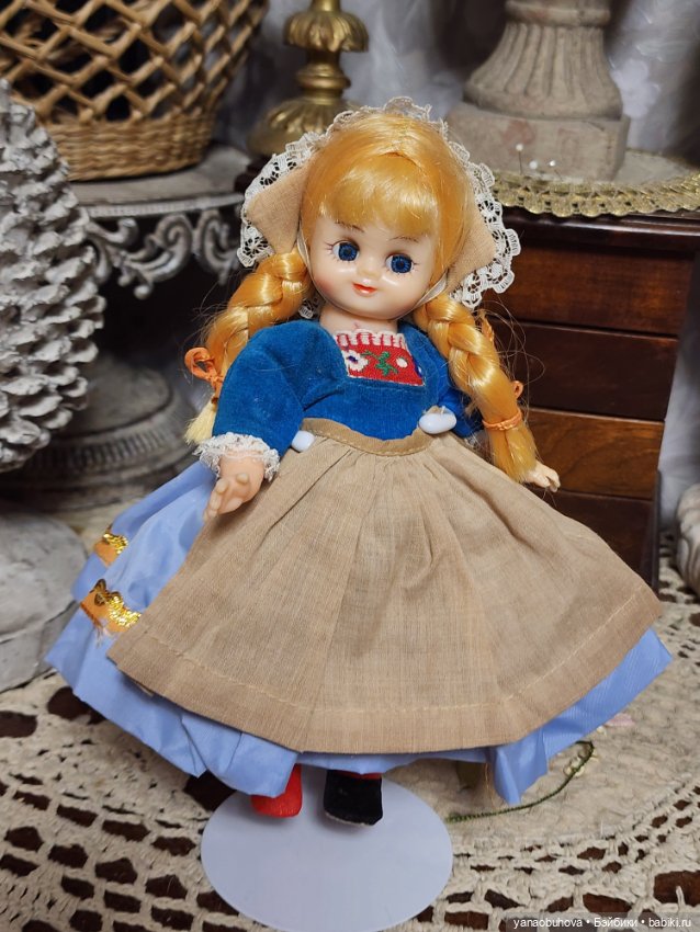 Винтажные куколки для американского рынка. Маркировка на затылке Ginny, 1973г (фото 8)