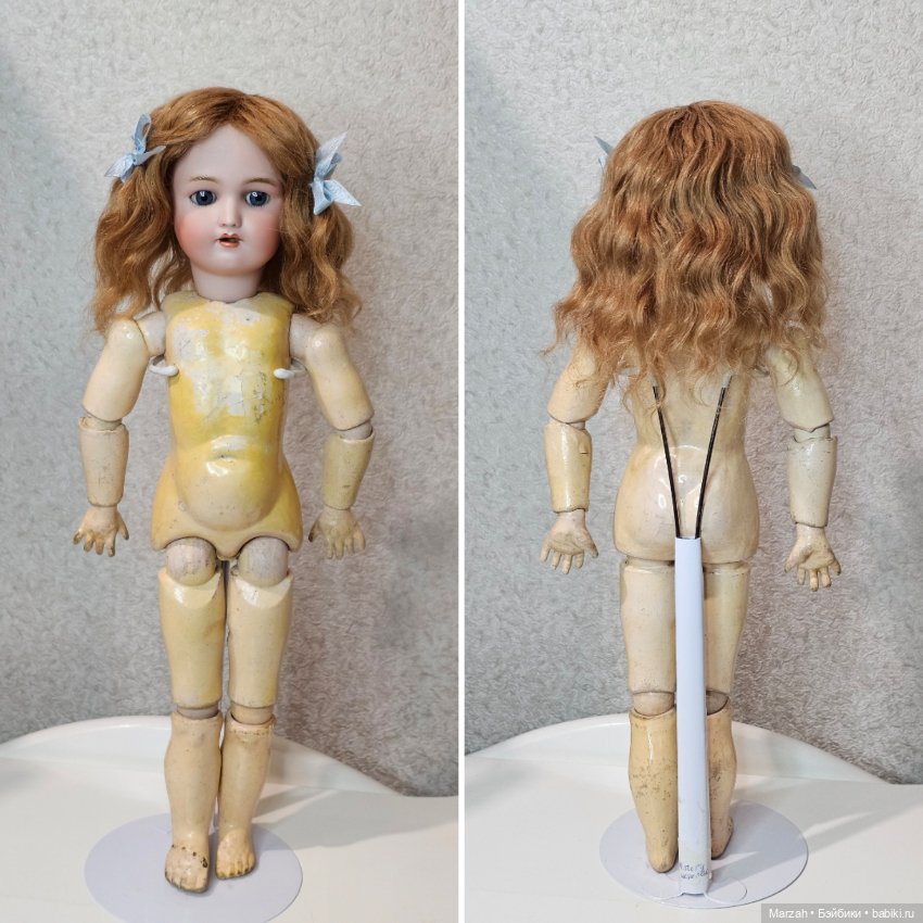 Антикварная куколка от Handwerck & Simon&Halbig (фото 10)