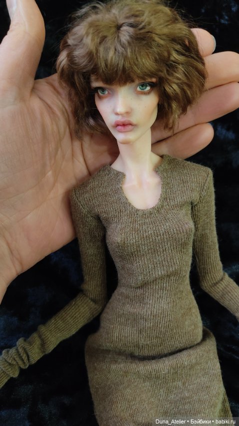 Кашемировые платье — Одежда для BJD (фото 4)