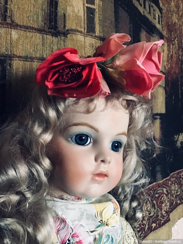 Крупная старинная бутоньерка , 60-е годы , Чехия , букет роз , прекрасное состояние (фото 2)