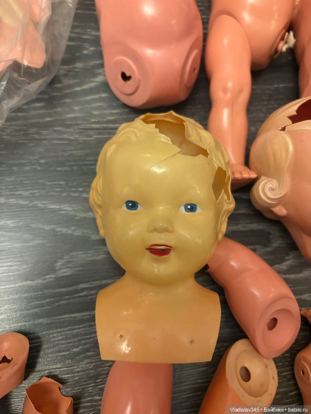 Лот целлулоида в ремонт — Винтажные куклы и игрушки детства