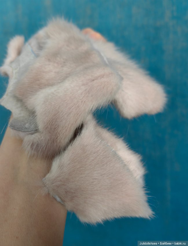 Обрезки меха норки — Ткани (фото 5)