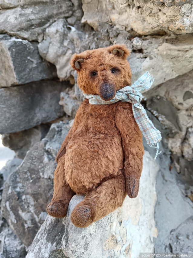 Мишка тедди ручная работа авторский коллекционный