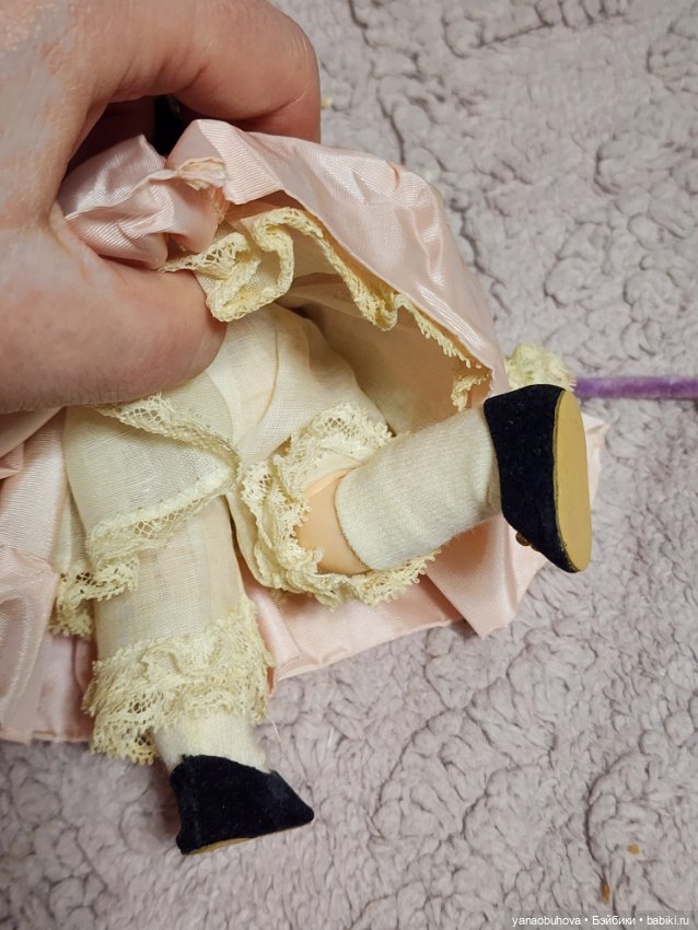 Винтажная куколка Мадам Александр пастушка, год выпуска 1967 (фото 10)