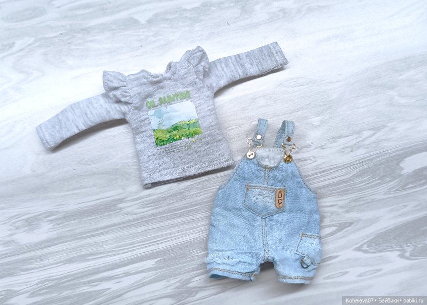 Джинсовый комплект для monst