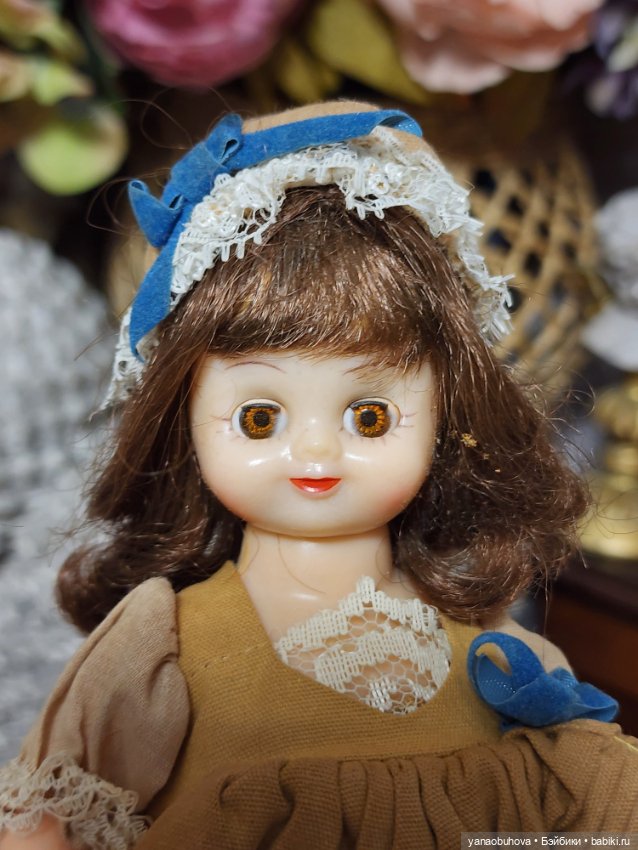 Винтажные куколки для американского рынка. Маркировка на затылке Ginny, 1973г (фото 2)